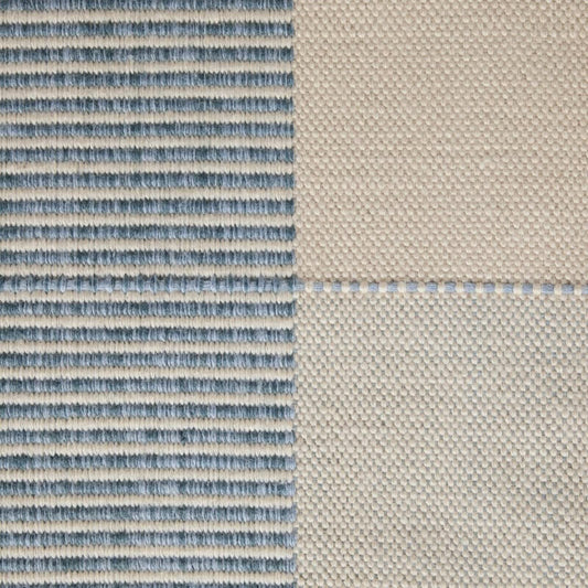 Article Lyla 8 x 10 Indoor/Outdoor Rug-Mist Blue SKU25845, Like New,