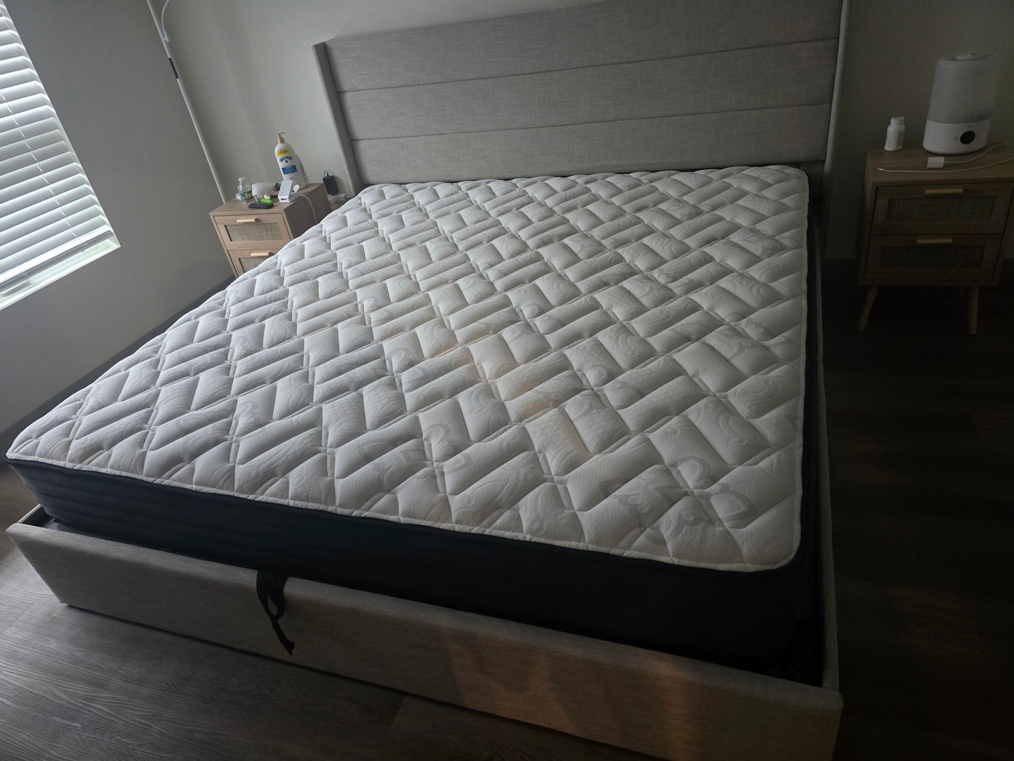 Wayfair Sleep 10.5" Firm Hybrid Mattress, King