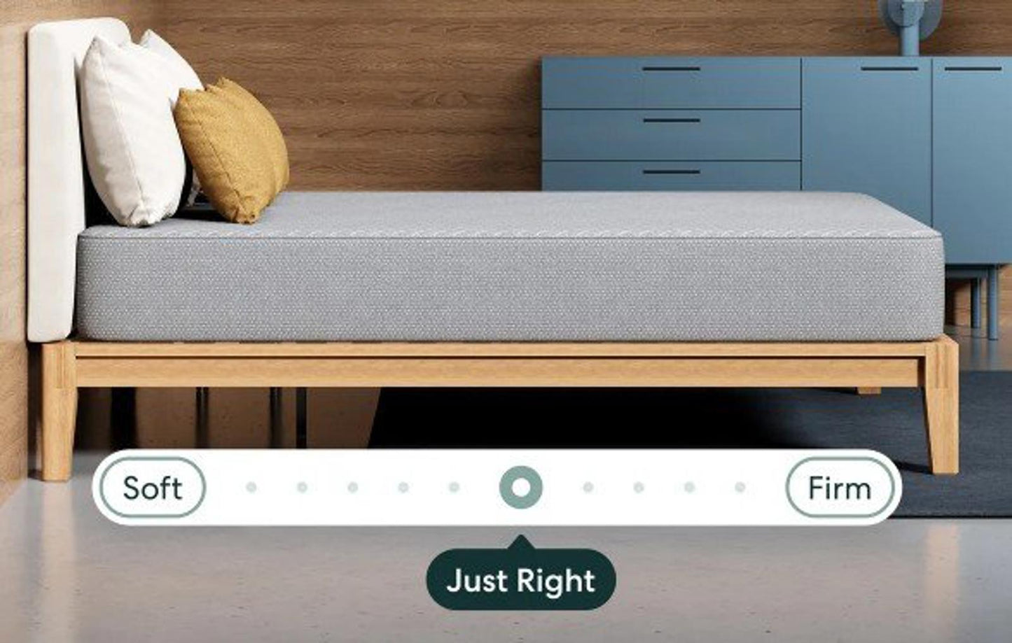 Siena 10” Signature Memory Foam Mattress, Queen, Like New