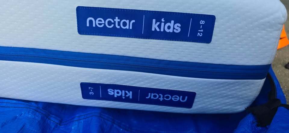 Nectar Kids Memory Foam Mattress, Full, Perfect Condition