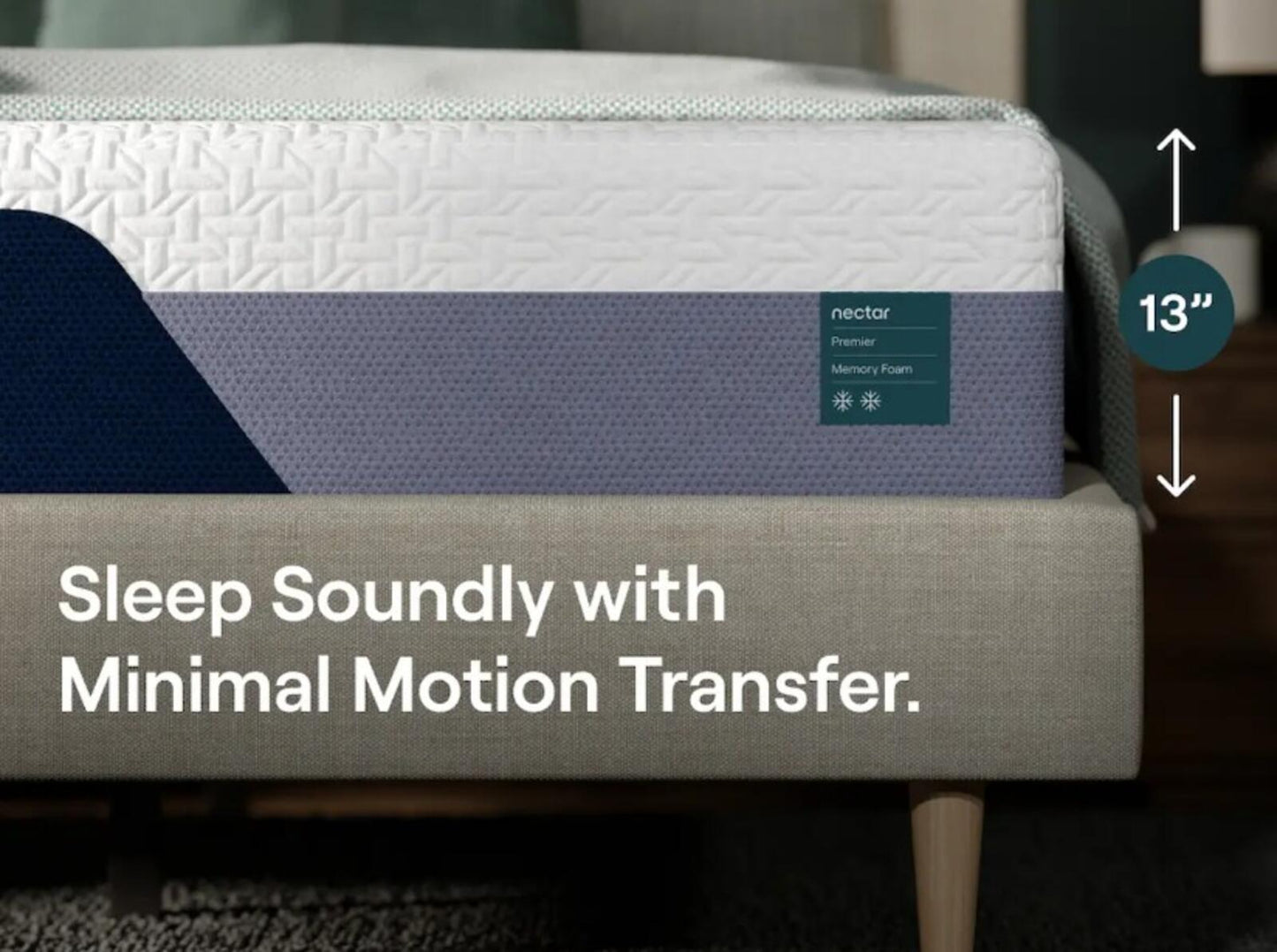 Nectar Premier Memory Foam, Twin XL, Like New