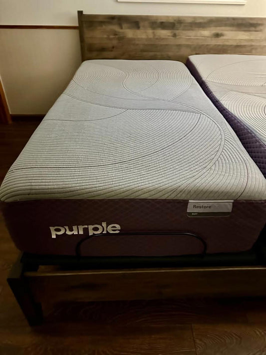 Purple Restore Plus Soft, Twin XL (1), Like New