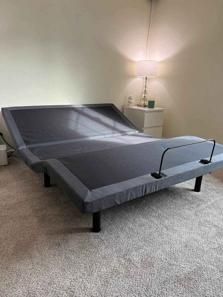 Nectar Adjustable Base Bed Frame, Queen.