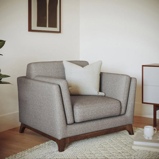 Article Ceni Quarry Gray Armchair SKU25344,  Like New, Perfect