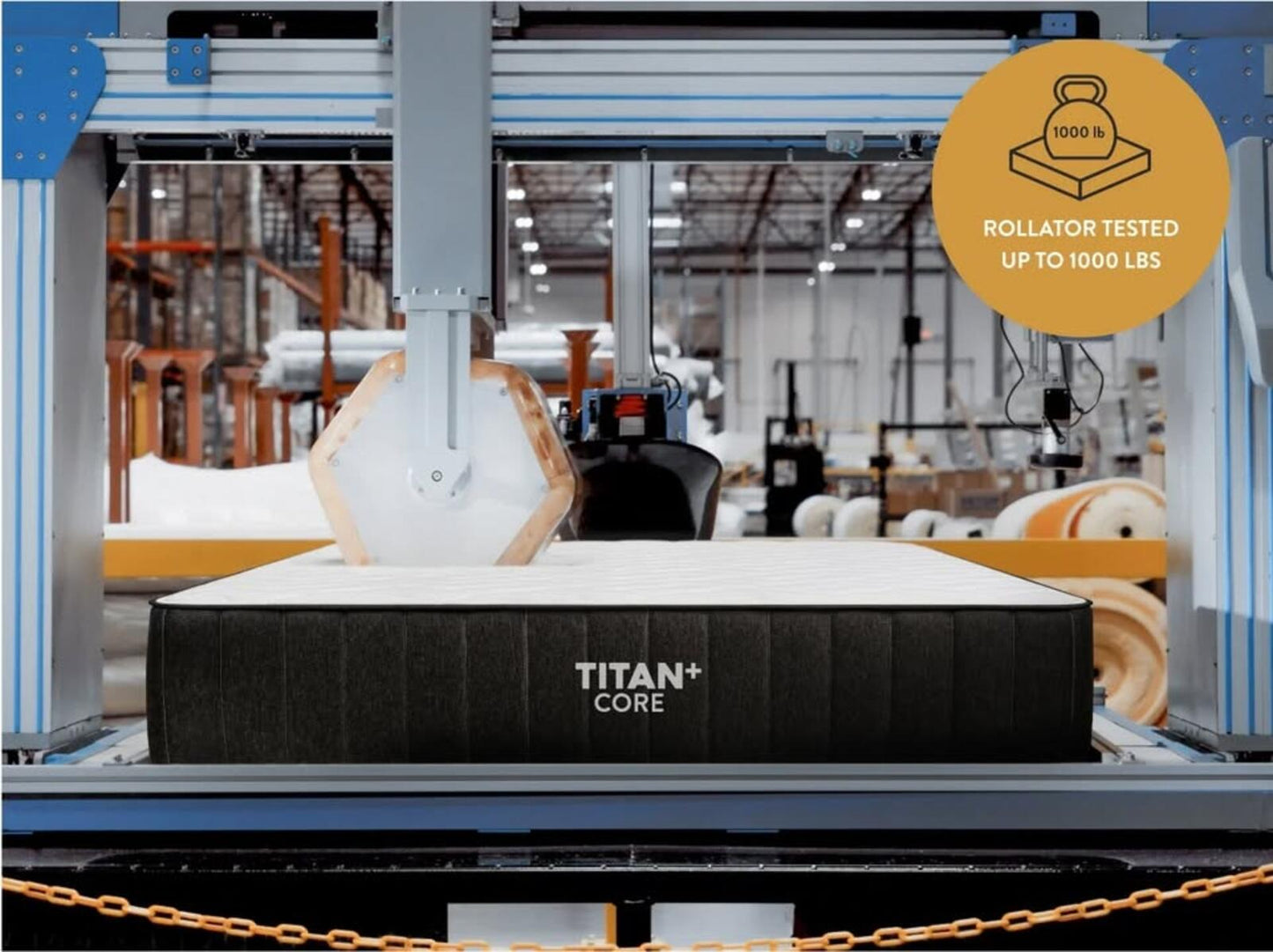 Brooklyn bedding - Titan Plus Core, Queen, Perfect Condition
