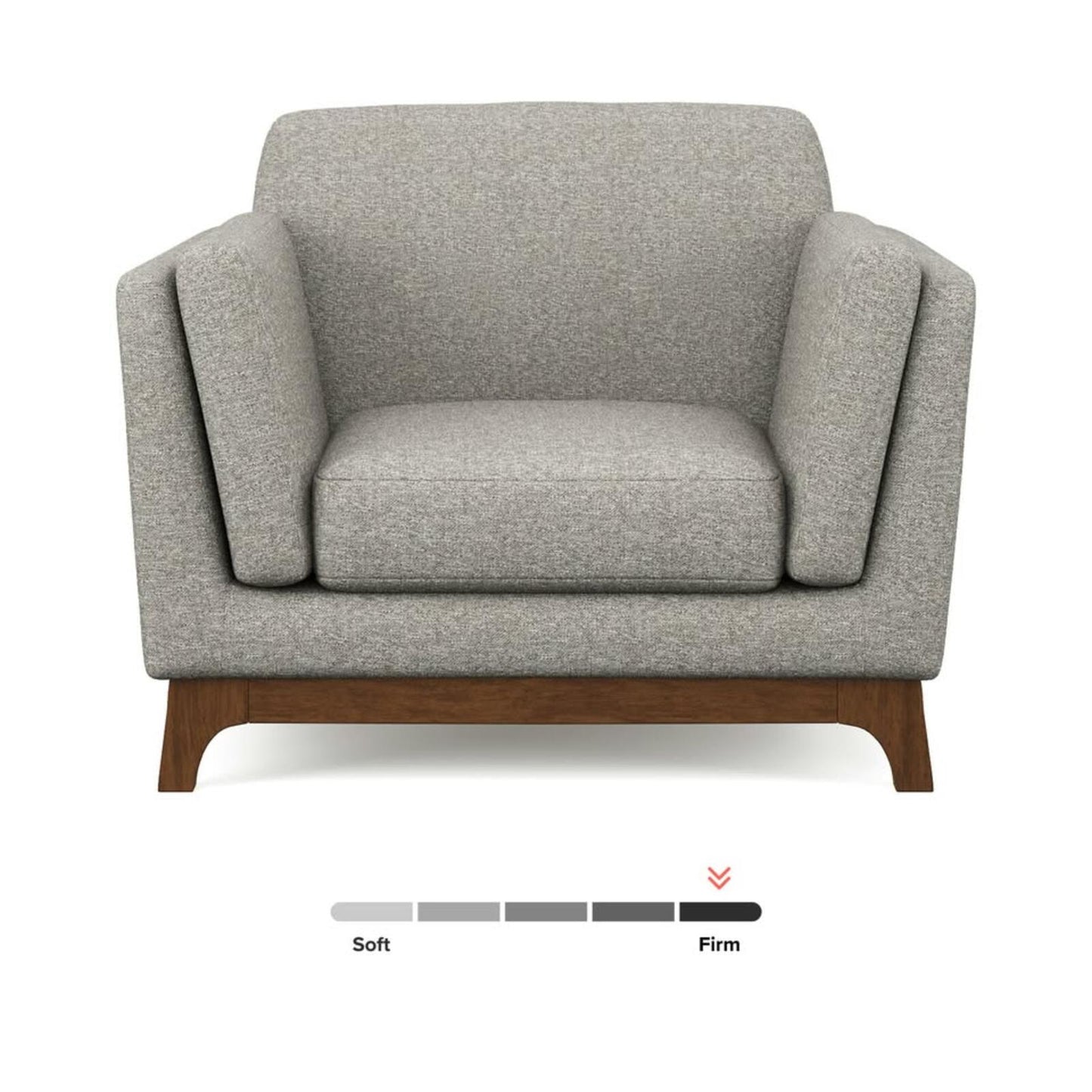 Article Ceni Quarry Gray Armchair SKU25344,  Like New, Perfect