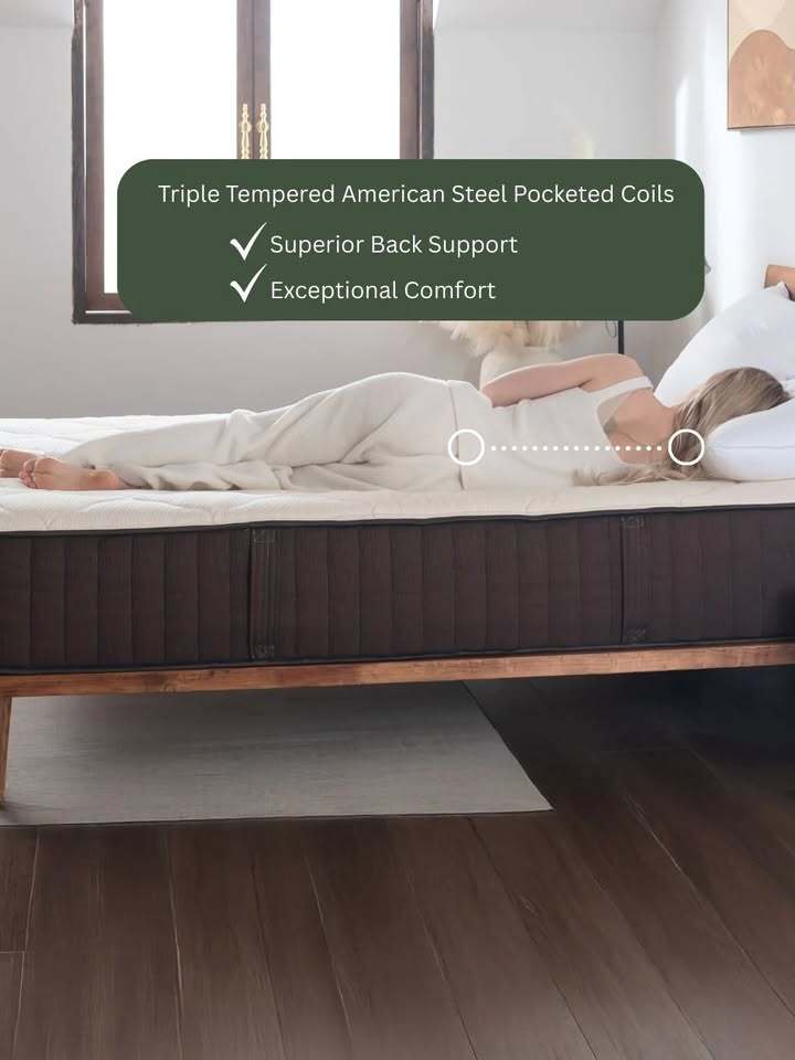 Sweet Zzz - Honey Hybrid Mattress, Medium Soft, Full, Perfect Condition