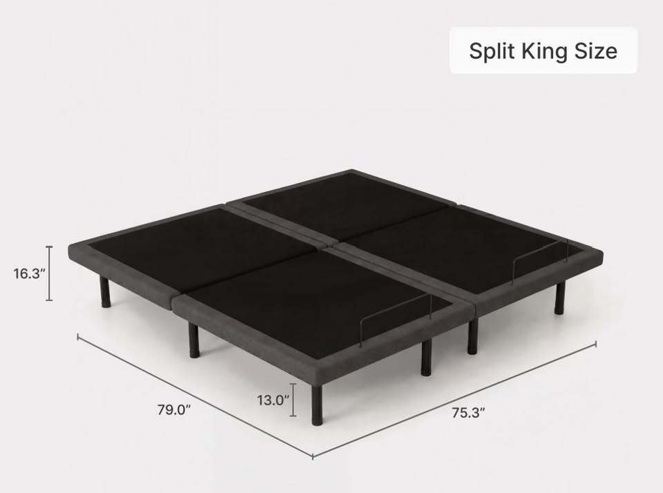 DreamCloud Adjustable Base, Split King, Perfect Condition