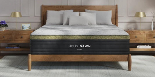 Helix Luxe Dawn, King, Cover: GlacioTex Cooling Cover, Perfect Condition