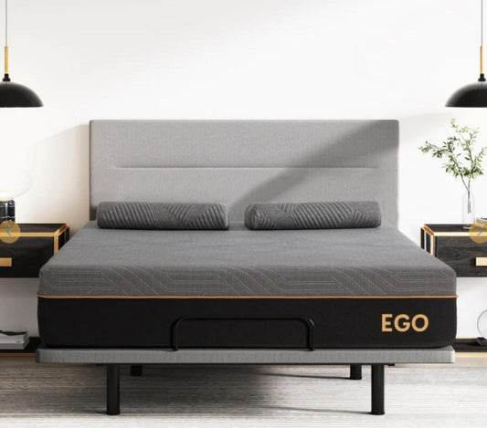 EGO Black Hybrid Mattress with Graphene Technology 12", Queen, Perfect Condition