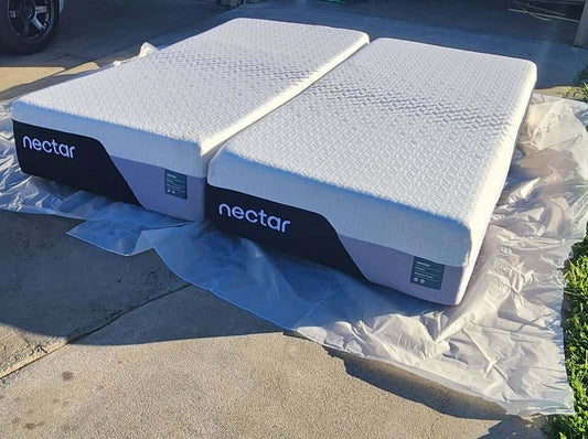 Nectar Premier Memory Foam, Split King, Perfect Condition