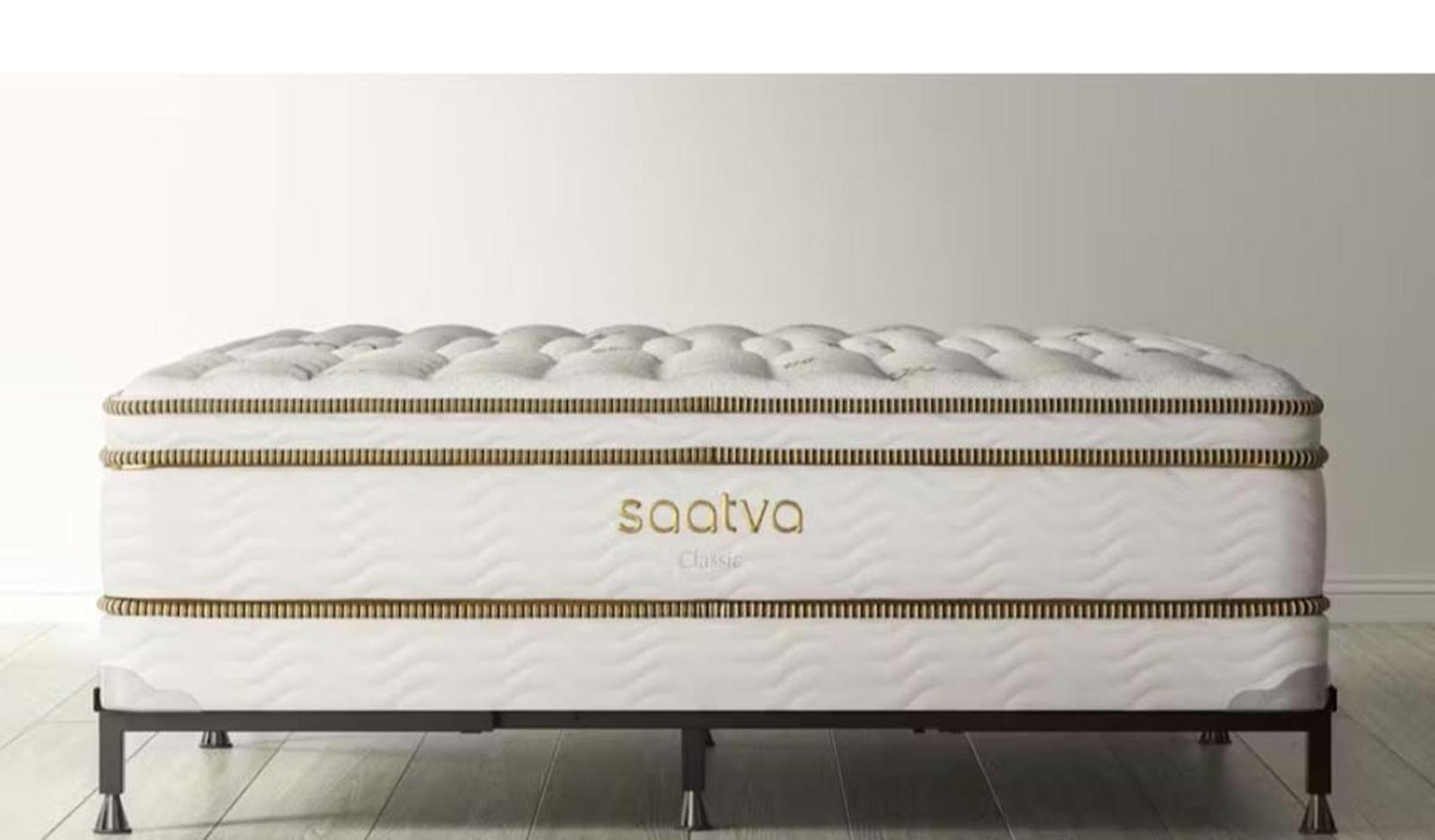 Saatve 4.75" Foundation, King (2xTwin XL), Like New