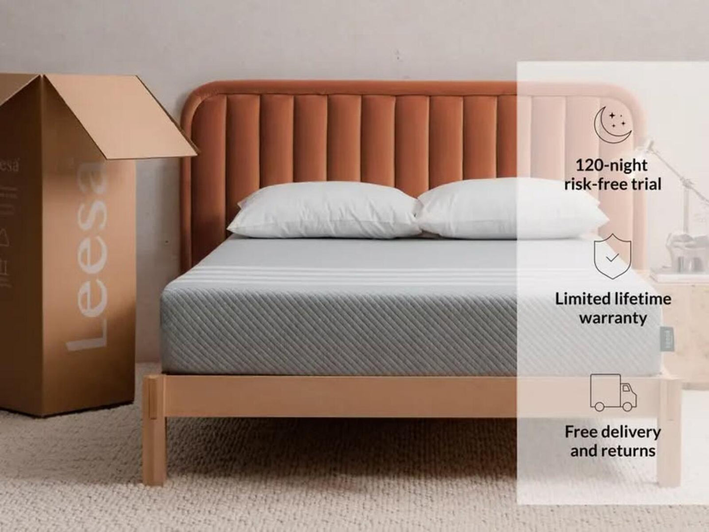 Leesa Original Mattress, King, Perfect Condition
